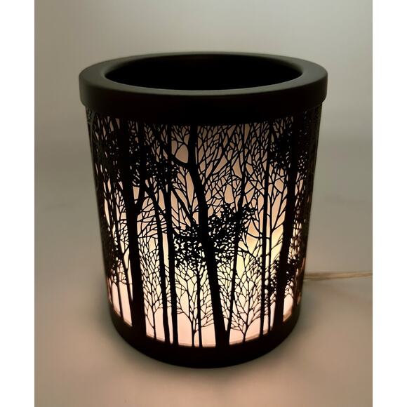 Yankee Candle Twilight Silhouettes LED Scenterpiece Warmer SPW-24D With Timer - Picture 1 of 10